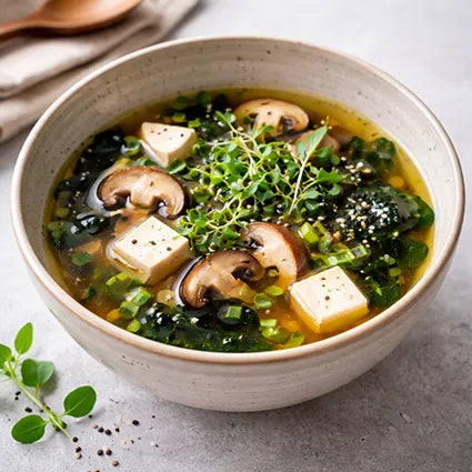 Moderne Miso-Suppe (Schwarzwald Style)