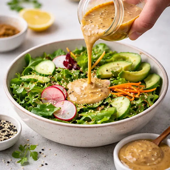 Miso Dressing (modern und cremig)