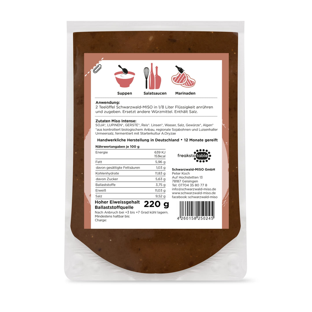 Alb-Linsen Miso Paste | Bio | erdig-herb &amp; charaktervoll | aromatische Würzpaste