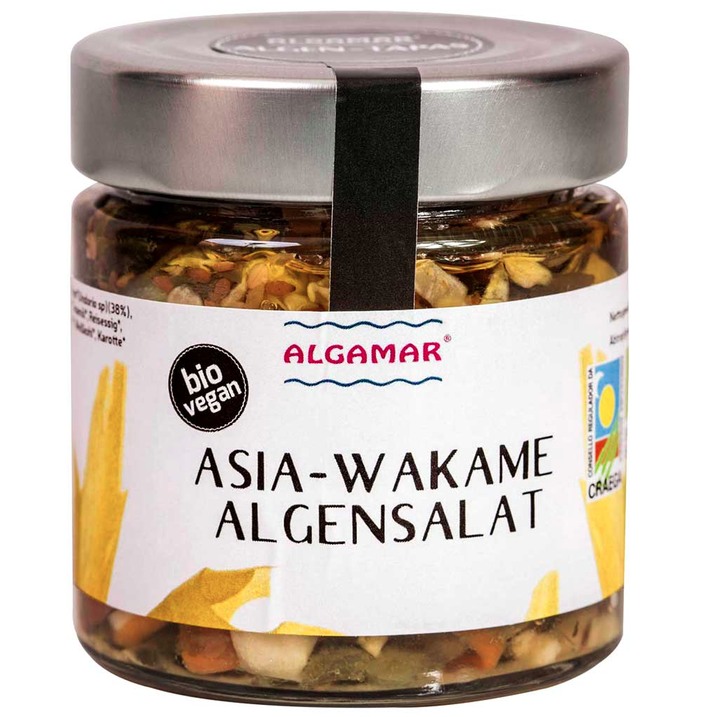 Asia-Wakame Algensalat, Algen Tapas, 190g