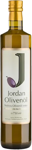 Jordan Olivenöl, Premium Olivenöl, aus Adramitiani & Kolovi Oliven 0,75 Liter Flasche