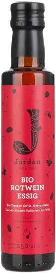 Jordan Originals Rotweinessig BIO 250 ml