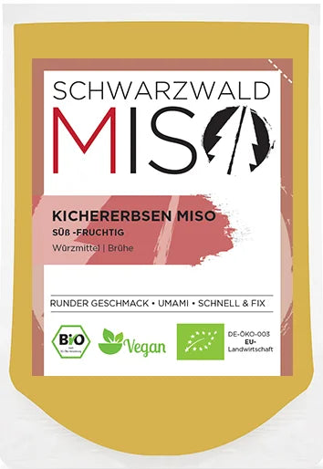 Kichererbsen MISO BIO 220 g, süß-fruchtig