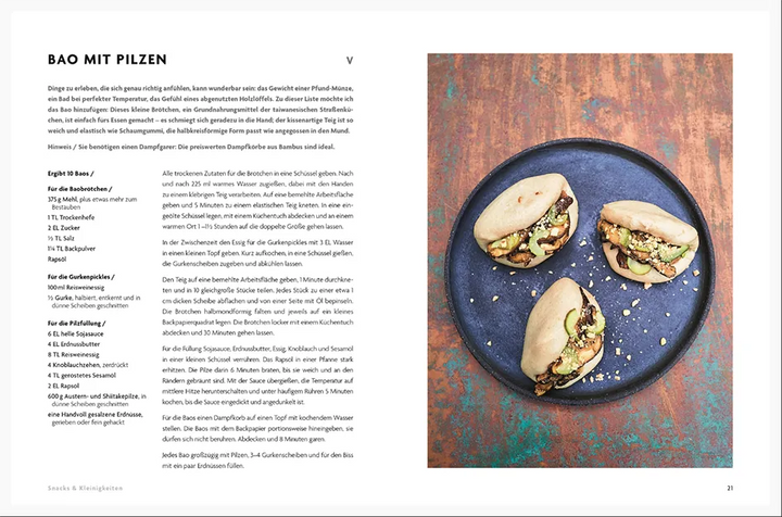Asien vegetarisch Kimchi-Pancakes, Soba-Pistazien-Nudeln, Miso-Brownies, 304 Seiten