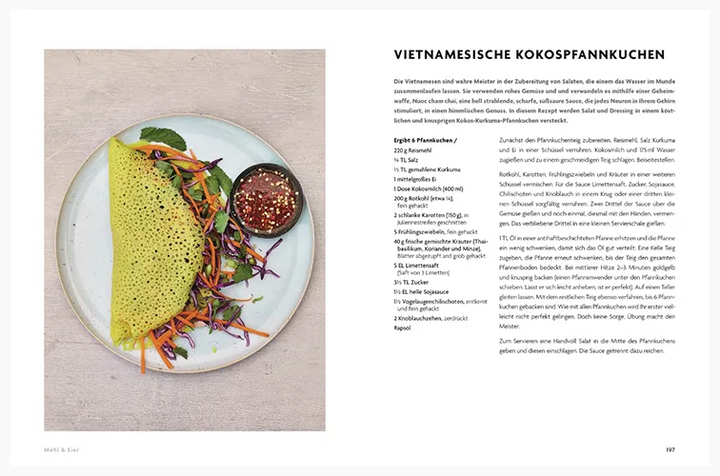 Asien vegetarisch Kimchi-Pancakes, Soba-Pistazien-Nudeln, Miso-Brownies, 304 Seiten