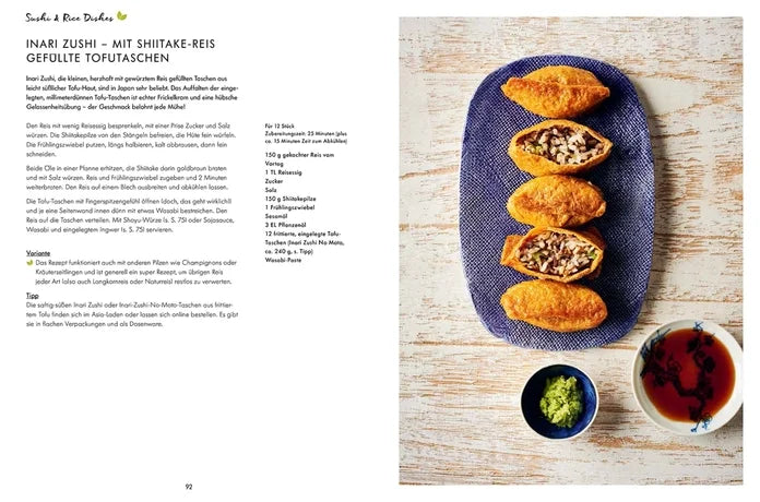 vegetarisches japanisches Kochbuch, Ramen, Miso Suppen, Reis Bowls, 224 Seiten