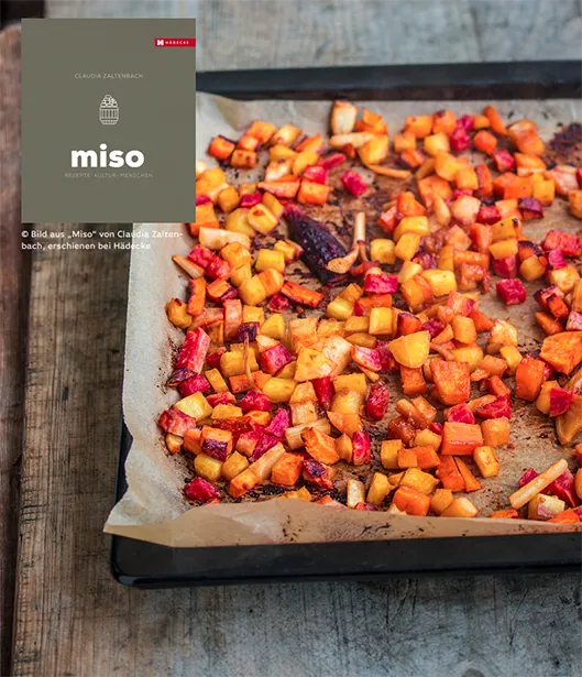 Miso Kochbuch, Kochen mit MISO, Warenkunde und Rezepte, 216 Seiten