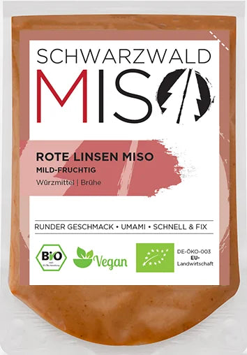 Rote Linsen MISO BIO 220 g, mild-fruchtig