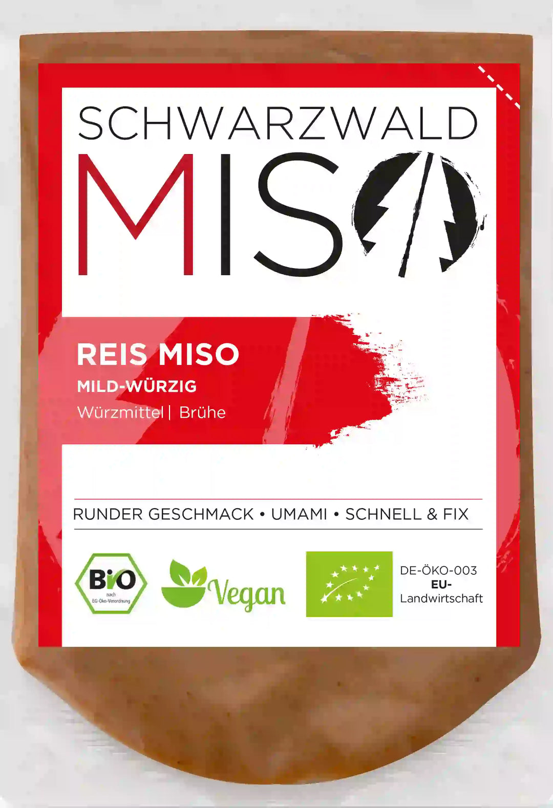 Reis Miso Paste BIO 220g - Kome Miso Sojapaste für Miso Suppe, Brühe und Saucen