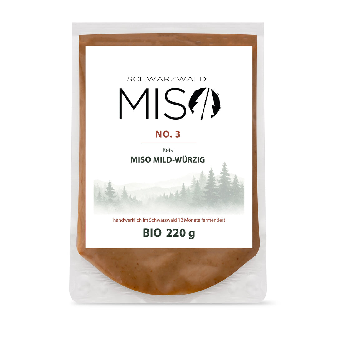 Miso Paste No. 3 - MISO MILD-WÜRZIG - Reis Miso