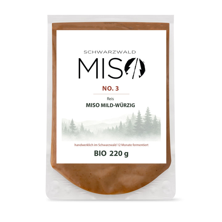 Miso Paste No. 3 - MISO MILD-WÜRZIG - Reis Miso