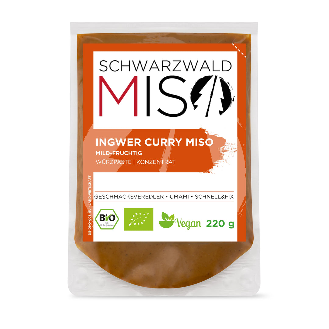 INGWER CURRY MISO - mild &amp; fruchtig - Miso No. 12