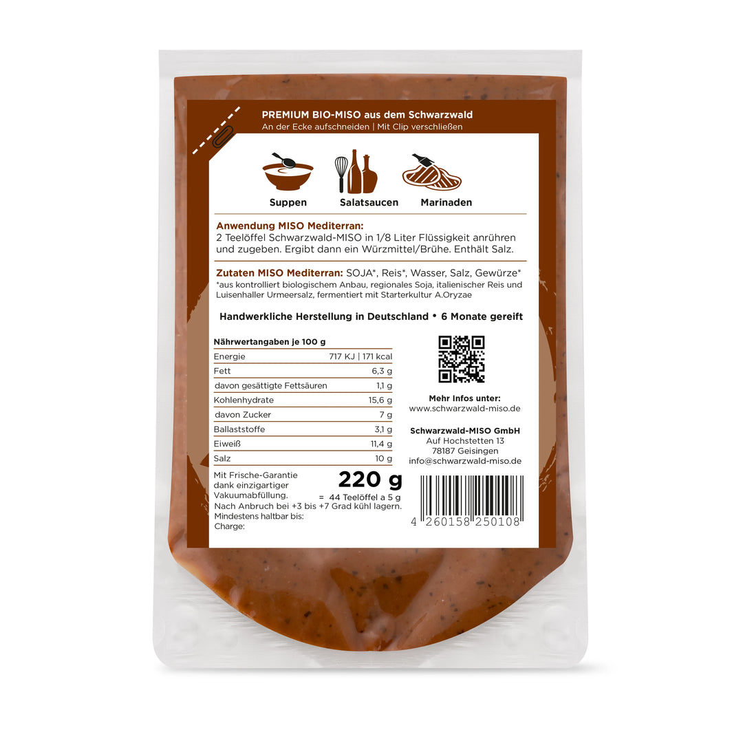 Miso Paste Mediterran | Bio |  Toskana | Dolce Vita Würzpaste