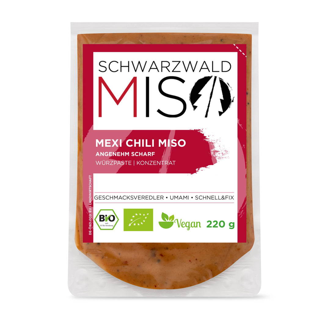 Mexi Chili Miso Paste | Bio | pikant &amp; mild-scharf | aromatische Würzpaste