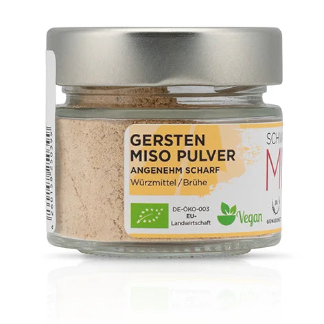 Gersten Miso Pulver BIO 30g - Mugi Miso Gewürzmischung für Miso Suppe, Marinaden und Saucen