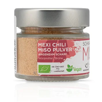 Mexi Chili BIO Miso Pulver 35g - Kome Miso Pulver für Miso Suppe, Marinaden und Saucen